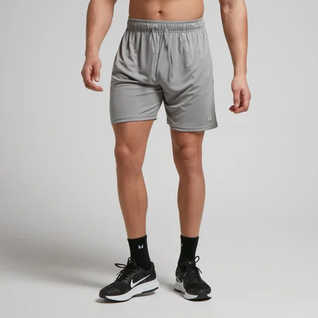 Pantaloncini leggeri 7" sportivi MP da uomo - Grigio tempesta