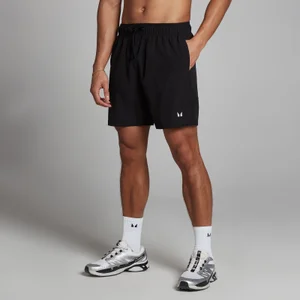 Pantaloncini sportivi in tessuto MP da uomo - Neri - Size XS