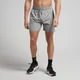 Pantaloncini sportivi in tessuto MP da uomo - Grigio tempesta
