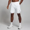 Pantaloncini sportivi 2 in 1 MP da uomo - Bianchi