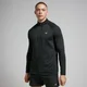 Maglia sportiva con cerniera 1/4 MP da uomo - Nera
