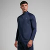 Maglia sportiva con cerniera 1/4 MP da uomo - Blu navy