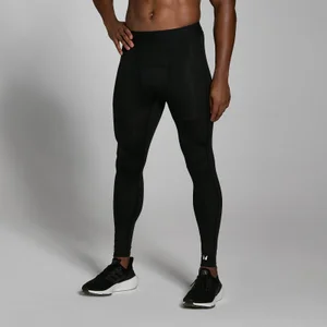 Leggings sportivi attillati MP da uomo - Neri - Size L