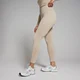 Leggings senza cuciture 7/8 MP Shape da donna - Sabbia scuro
