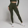 Leggings senza cuciture MP Shape da donna - Verde foresta