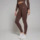 Leggings senza cuciture MP Shape da donna - Noce