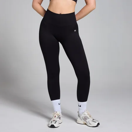 Leggings senza cuciture MP Shape da donna - Neri