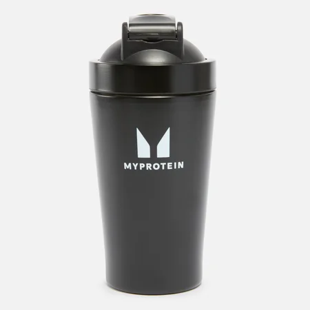 Mini shaker in metallo riciclato Myprotein - Nero