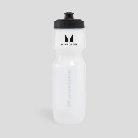 Bottiglia d’acqua sportiva Myprotein - Trasparente/Nero