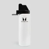 Bottiglia d’acqua sportiva ibrida Myprotein - Trasparente/Nero
