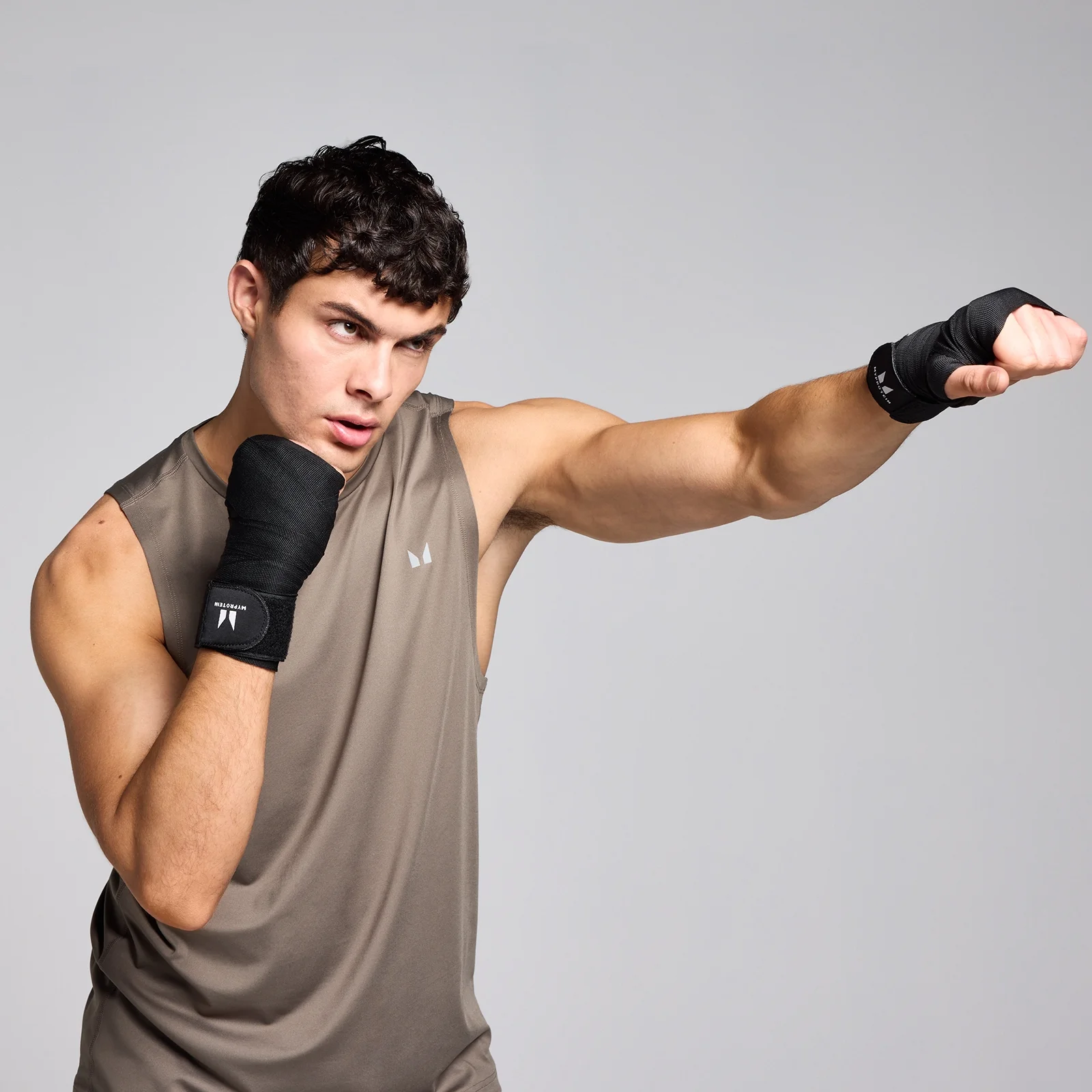 Fasce per le mani MyProtein - Nere Immagine 4