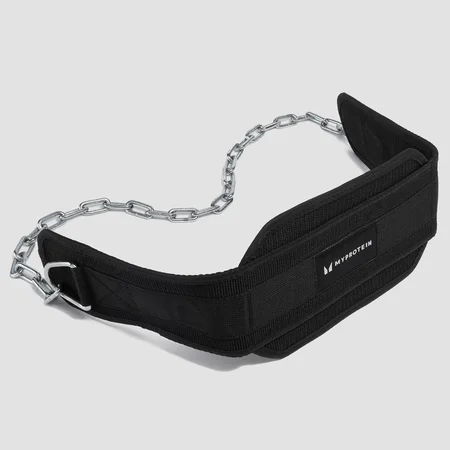 Cintura per aumentare i carichi in nylon MyProtein - Nera