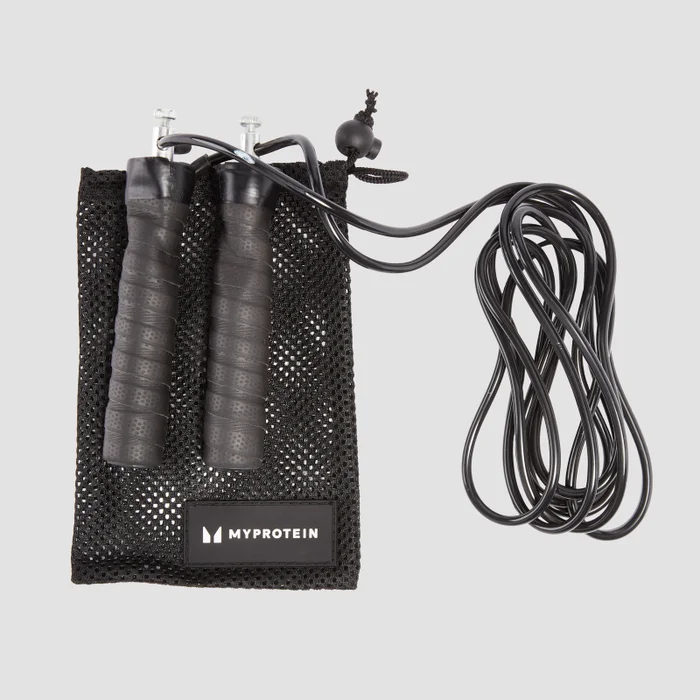 Corda per saltare Deluxe Myprotein - Nera