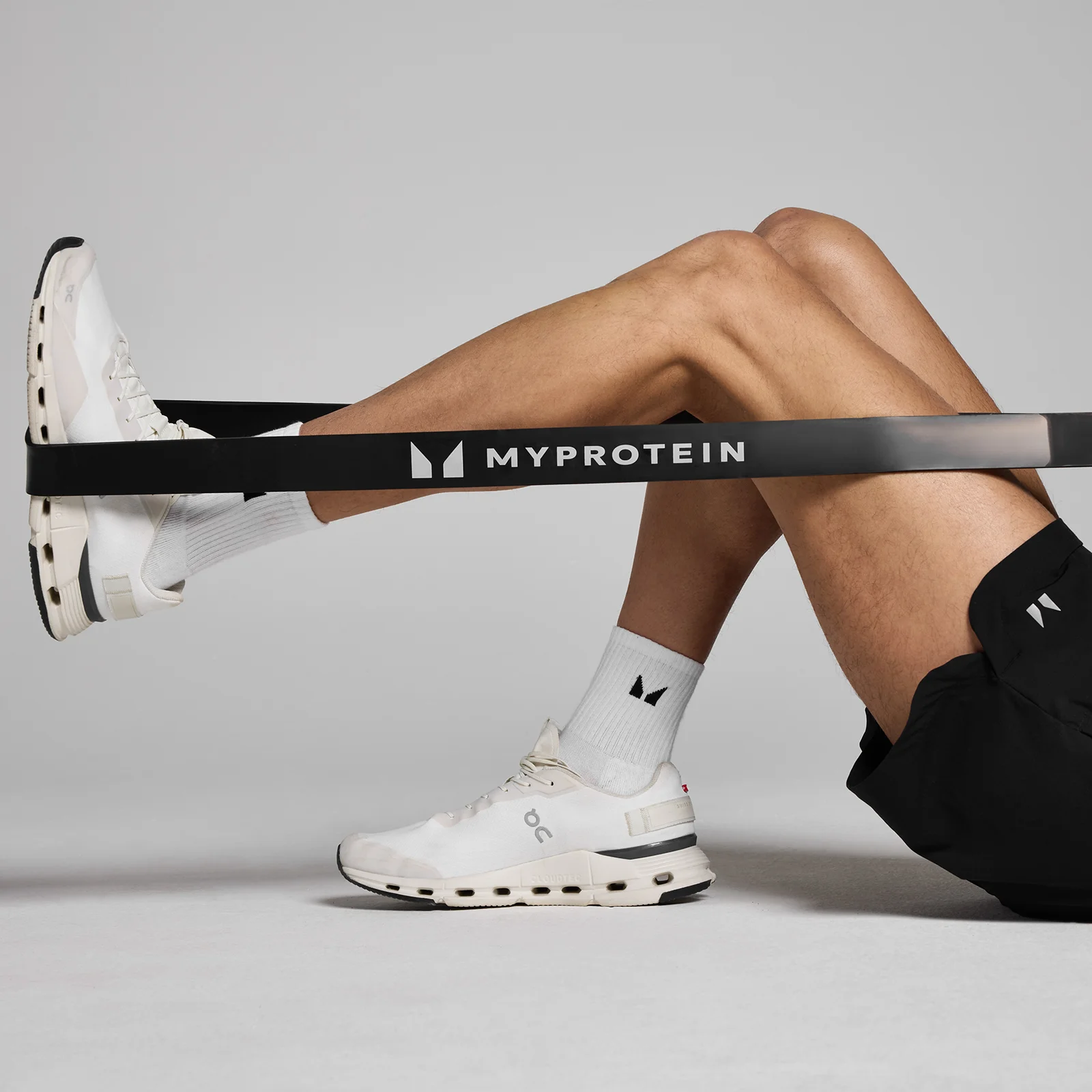 Bande di resistenza Myprotein - Banda singola (23-54kg) - Nero Immagine 1