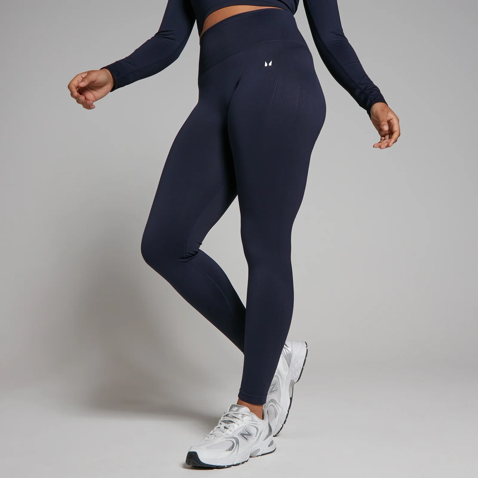 Leggings senza cuciture MP Shape da donna - Blu navy - XS Immagine 1