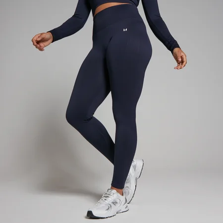 Leggings senza cuciture MP Shape da donna - Blu navy