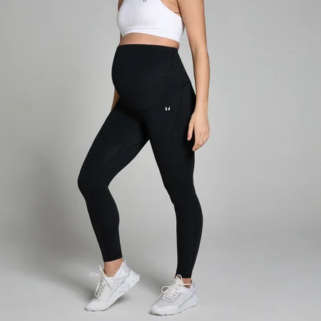 Leggings MP Maternity da donna - Neri