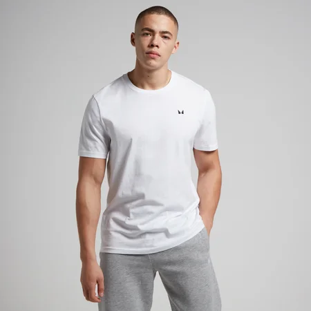 T-shirt a maniche corte MP Rest Day da uomo - Bianca