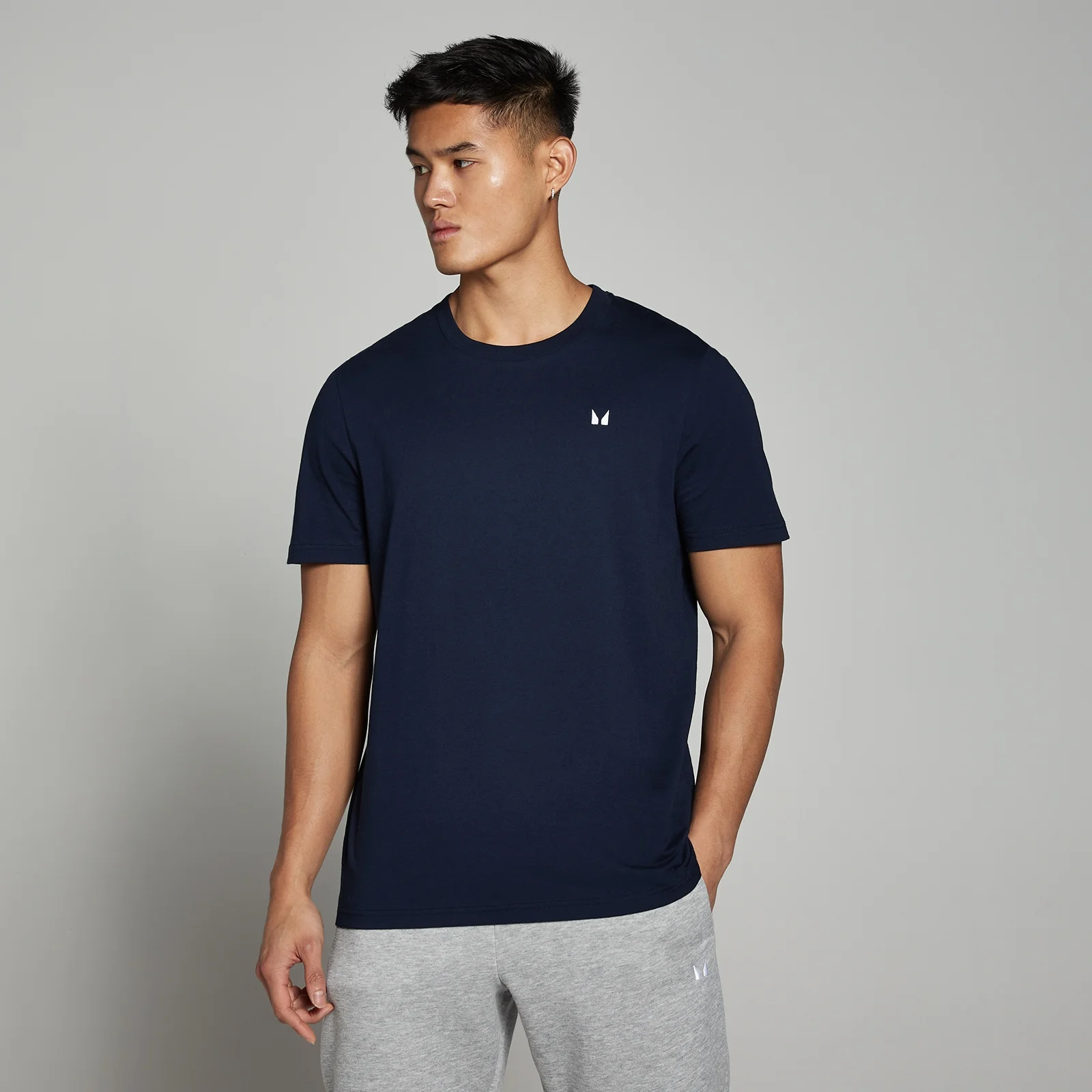 T-shirt a maniche corte MP Rest Day da uomo - Blu navy - XXS Immagine 1