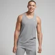 Canotta a spalline strette MP Rest Day da uomo - Grigio mélange
