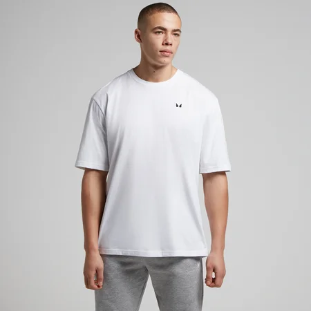T-shirt oversize MP Rest Day da uomo - Bianca