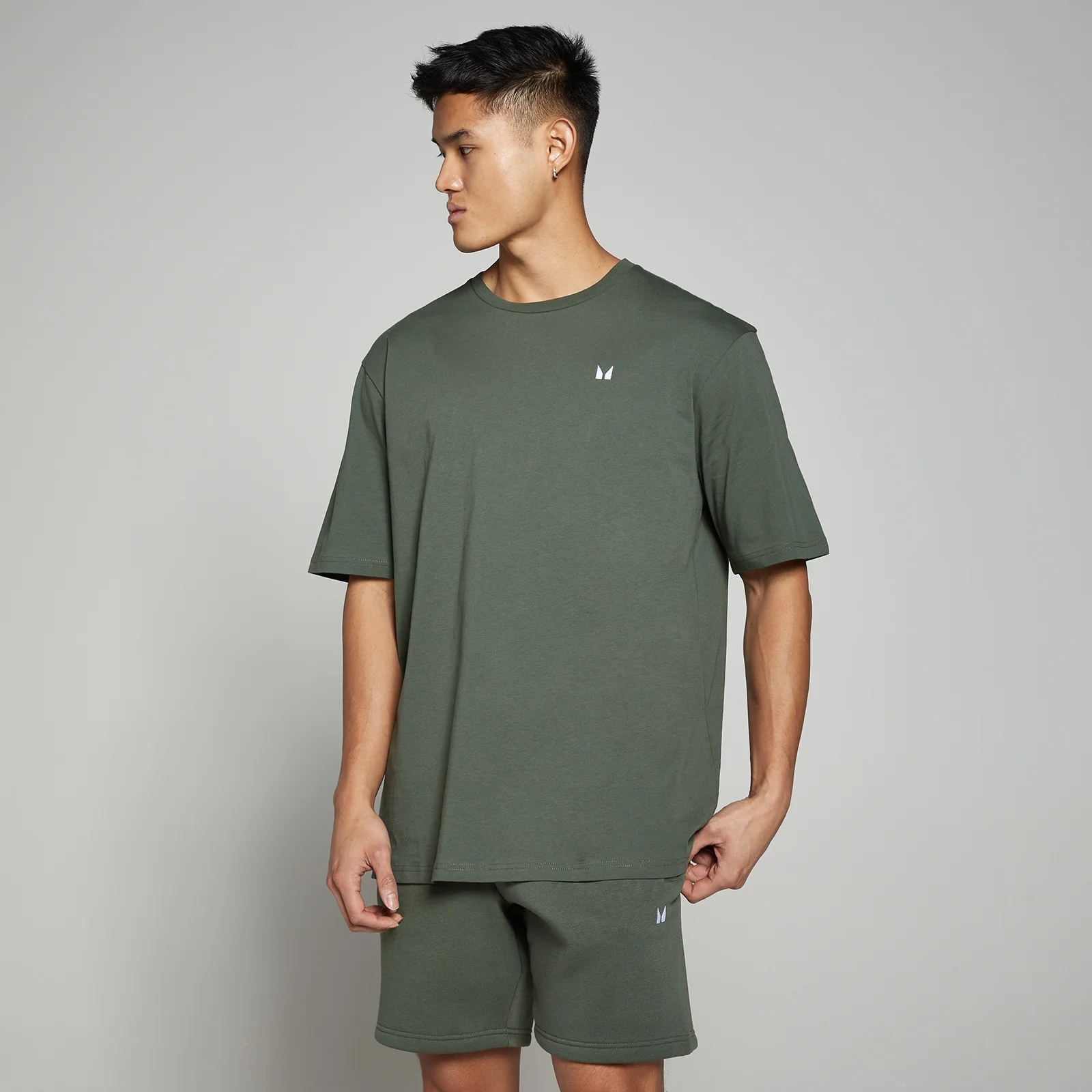 T-shirt oversize MP Rest Day da uomo - Verde timo - XS Immagine 1