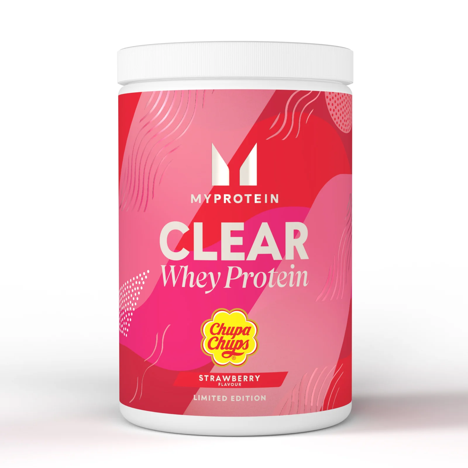 Clear Whey x Gusto fragola Chupa Chups® - 20porzioni - Chupa Chups® - Fragola Immagine 1