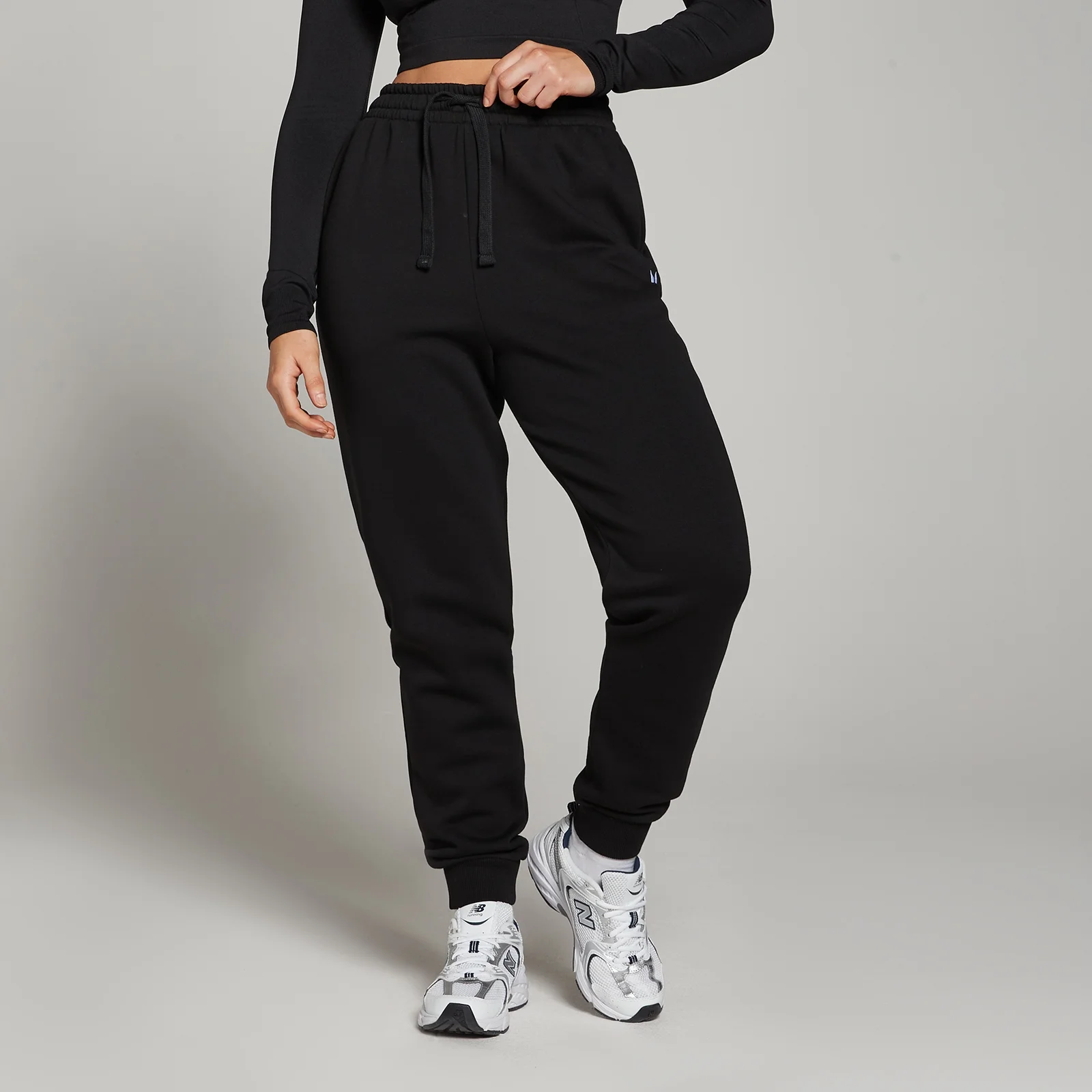 Pantaloni da jogging vestibilità regolare MP Basics da donna - Neri - XXS Immagine 1