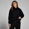 Felpa con cappuccio vestibilità oversize MP Basics da donna - Nera