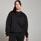 Felpa vestibilità oversize MP Basics da donna - Nera