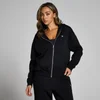 Felpa con cappuccio e cerniera MP Basics da donna - Nera