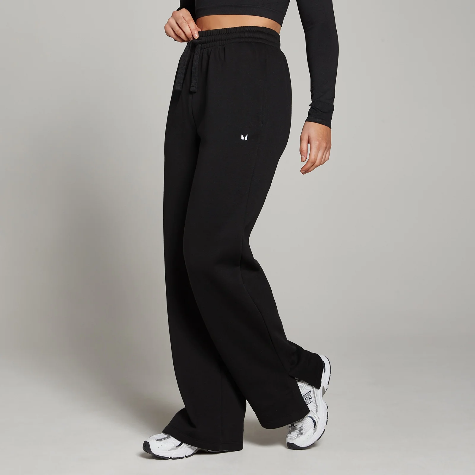 Pantaloni da jogging a taglio dritto MP Basics da donna - Neri - XXS Immagine 1