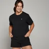T-shirt crop a maniche corte morbida MP Basics da donna - Nera