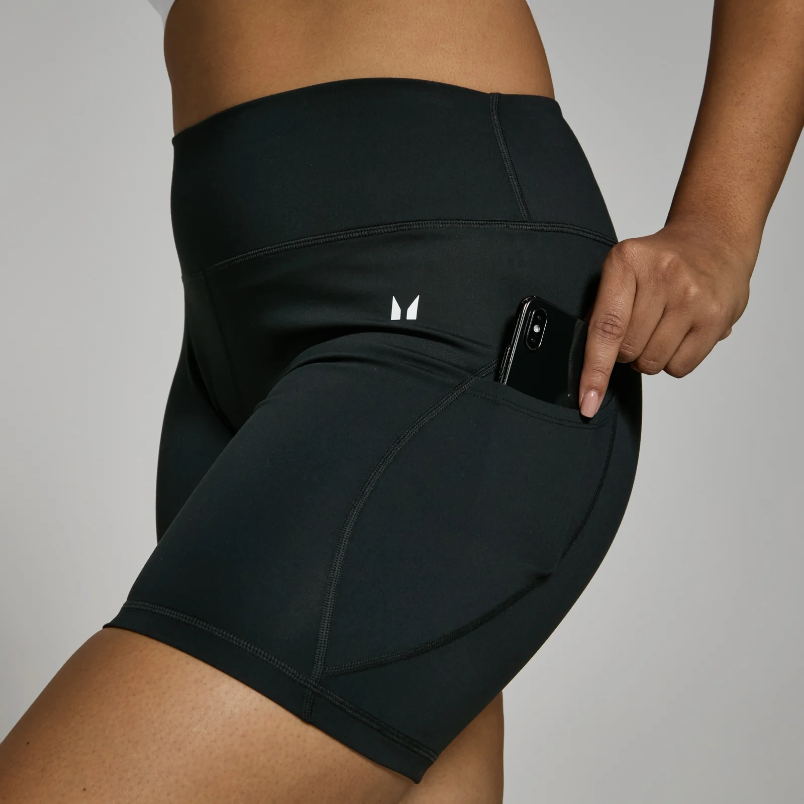 Pantaloncini ciclista MP Power da donna - Neri - XXS Immagine 1