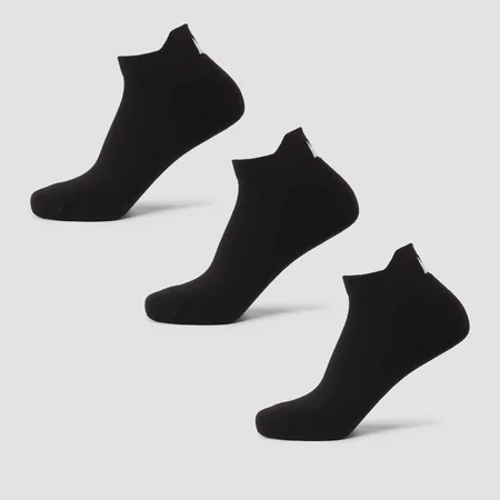 Calzini sportivi unisex MP (confezione da 3) - Neri
