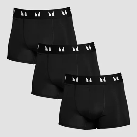 Boxer tecnici MP da uomo (confezione da 3) - Neri