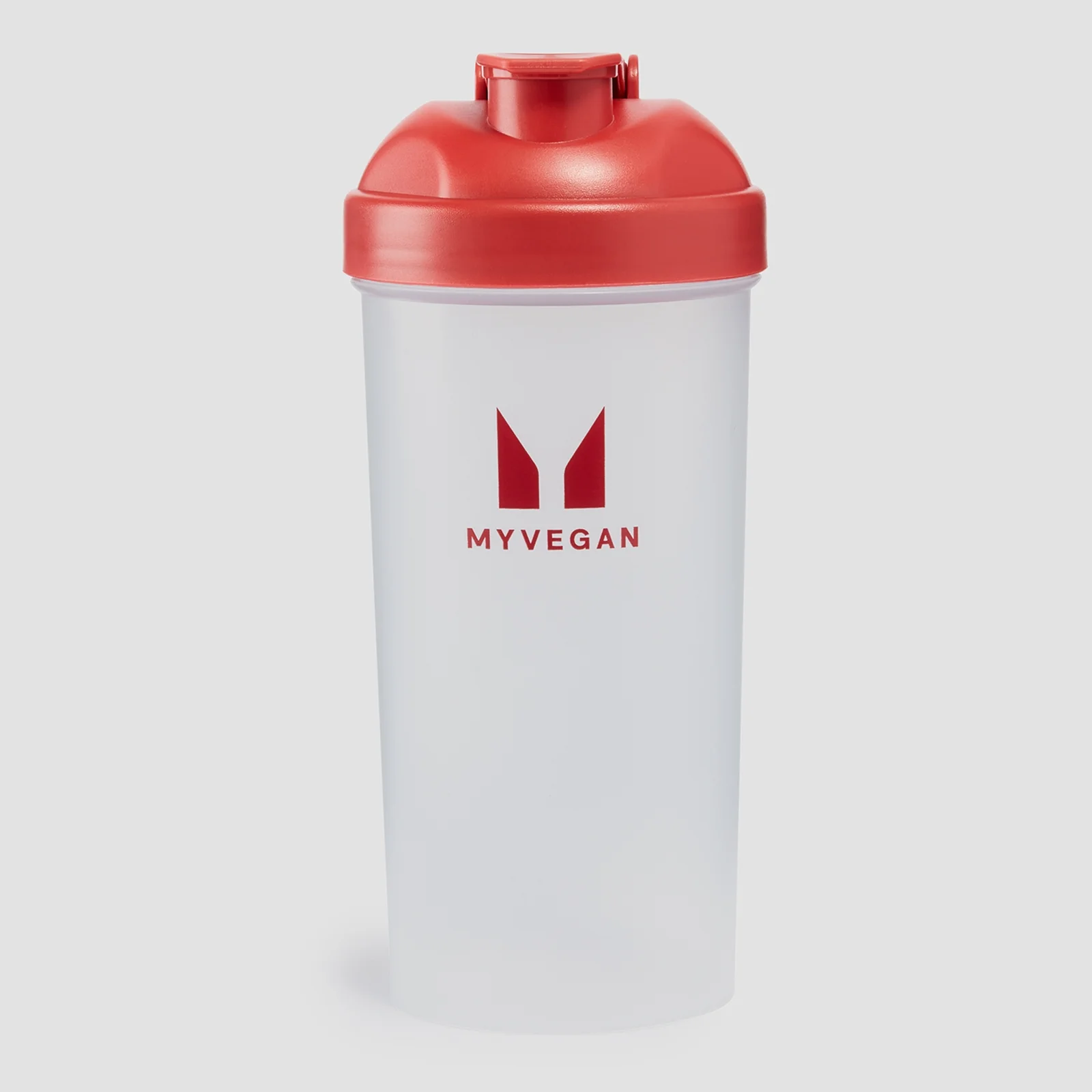 Myvegan Plastic Shaker Bottle - Burgundy - 600ml Immagine 1