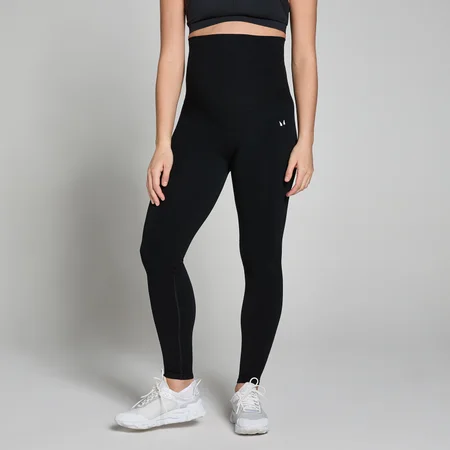 Leggings post-natali MP Maternity da donna - Neri