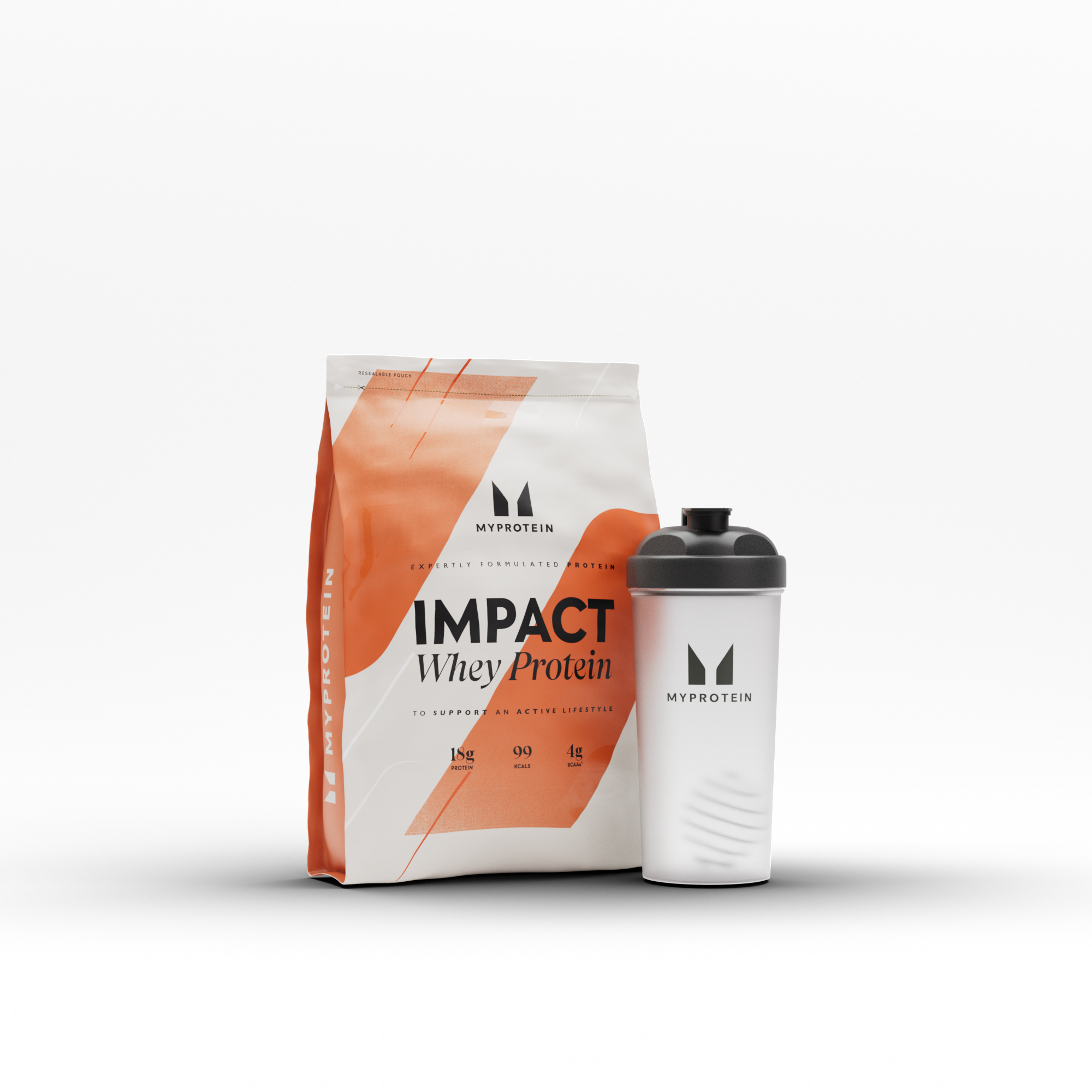 Pacchetto Impact Protein - 30porzioni - Shaker - Vaniglia Immagine 1