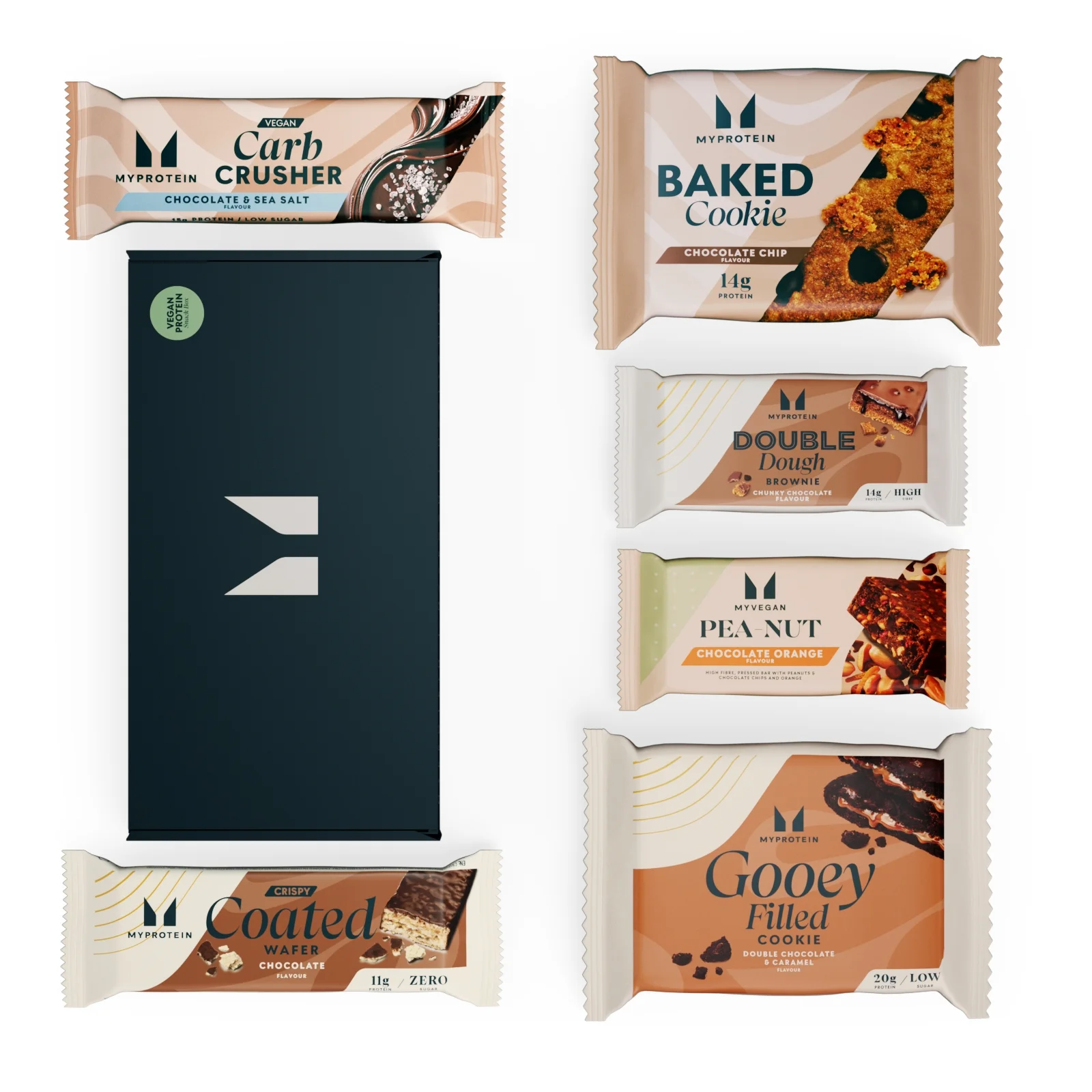 Scatola di Snack Proteici Selezionati Immagine 1
