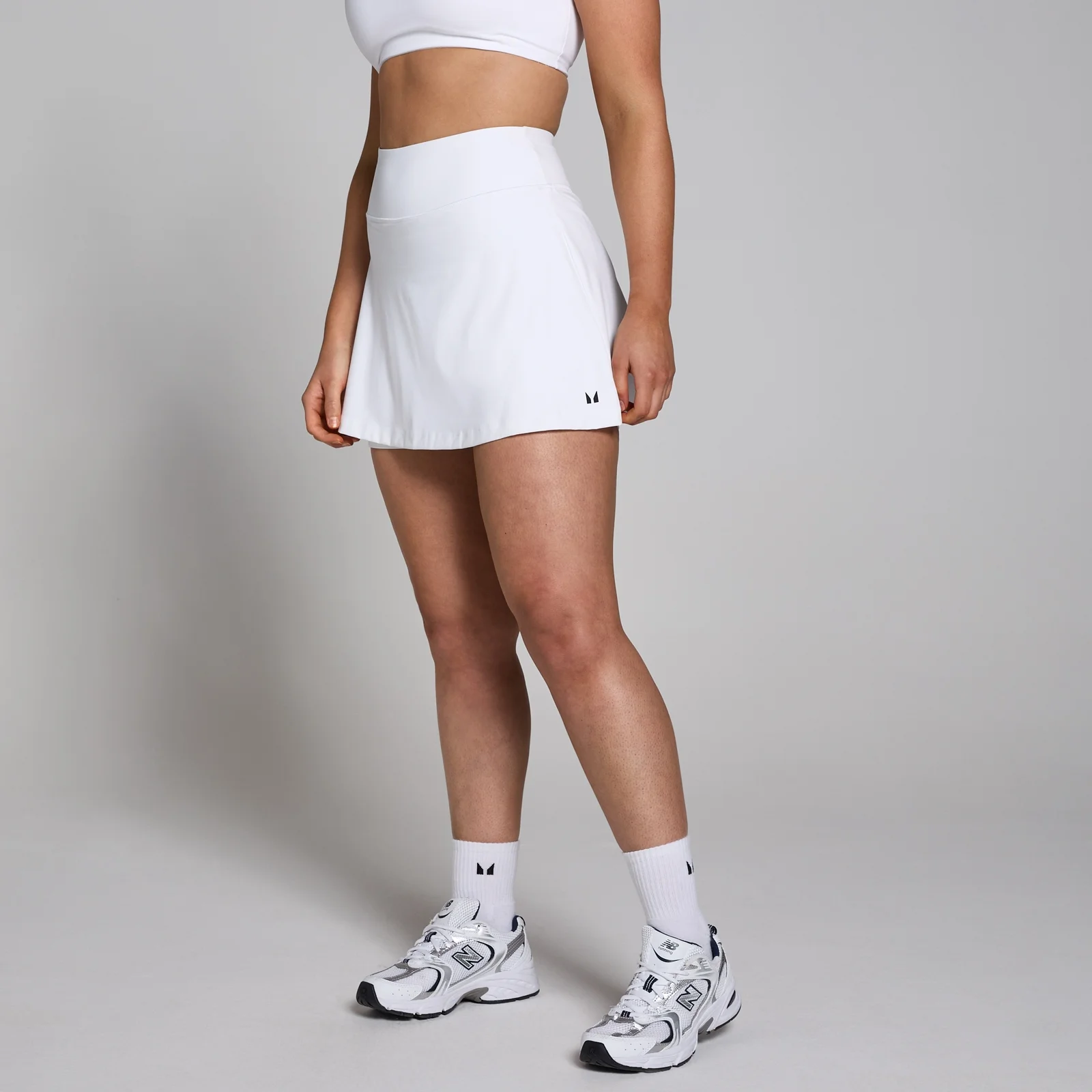 Gonna con pantaloncino MP Tempo da donna - Bianca - XS Immagine 1