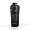Shaker in metallo riciclato Hulk Myprotein - Nero