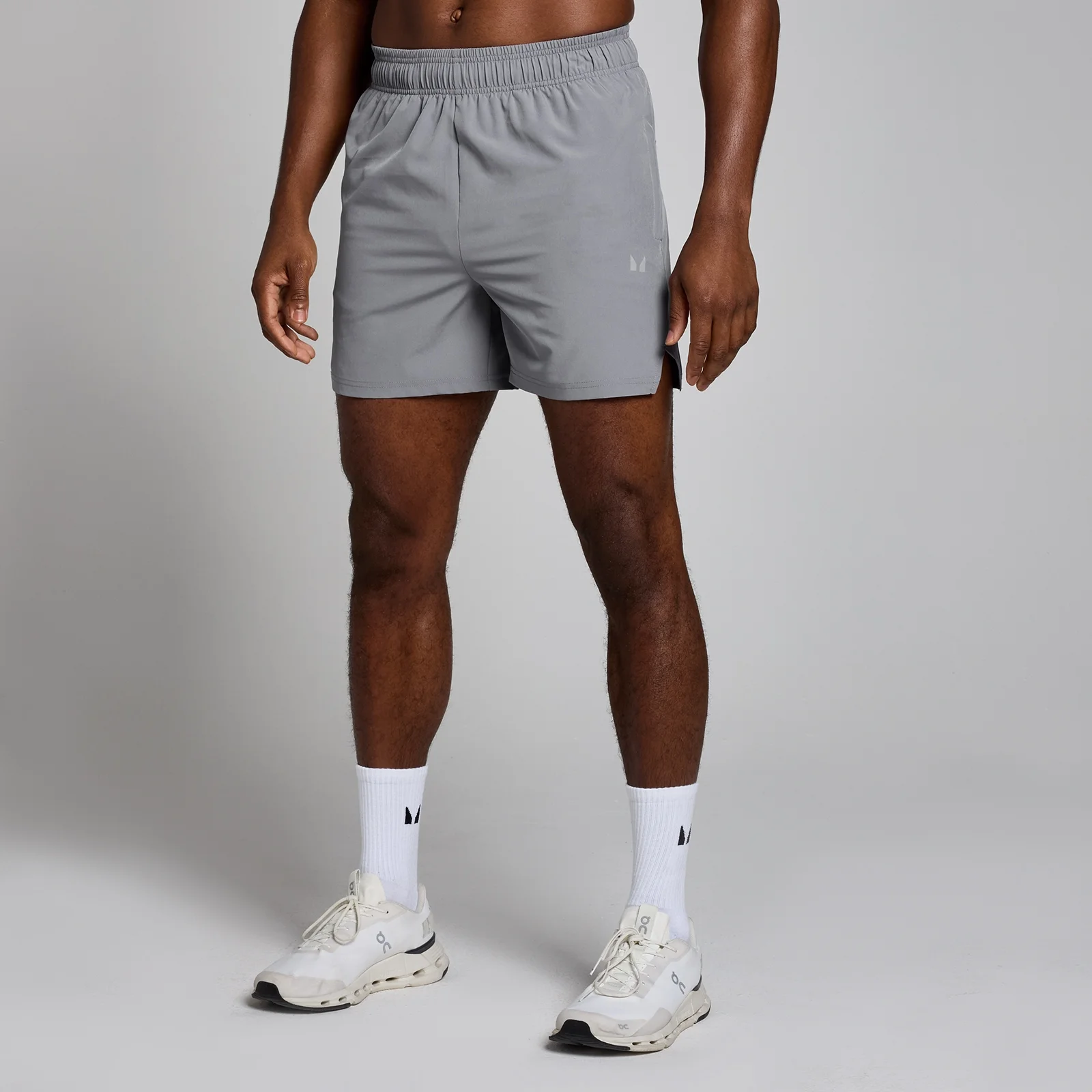 Pantaloncini sportivi da 13 cm MP Velocity da uomo - Peltro - XS Immagine 1