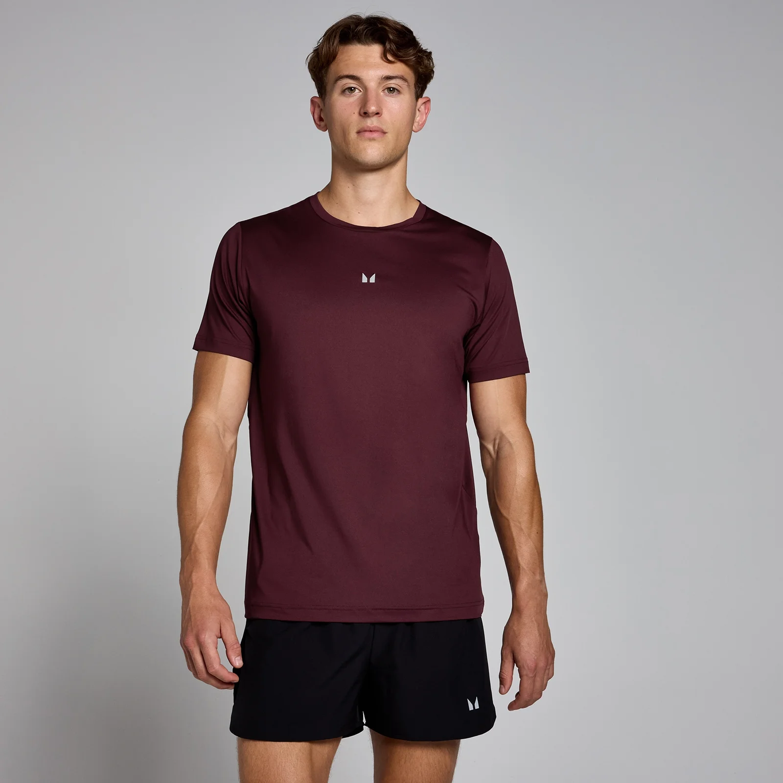 T-shirt MP Velocity da uomo - Vinaccia - XS Immagine 1
