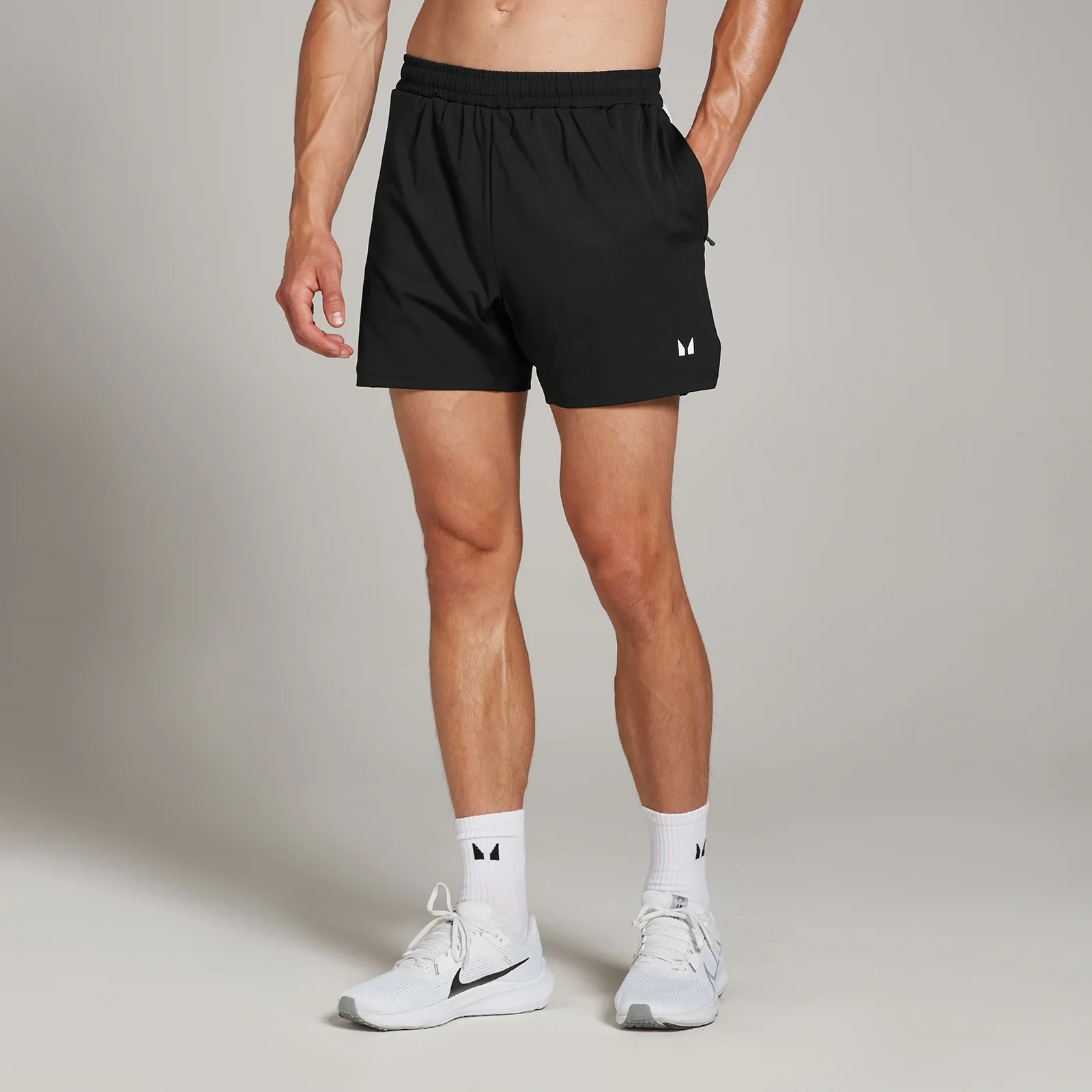 Pantaloncini MP uomo Tempo Panel 5" - Nero - S Immagine 1