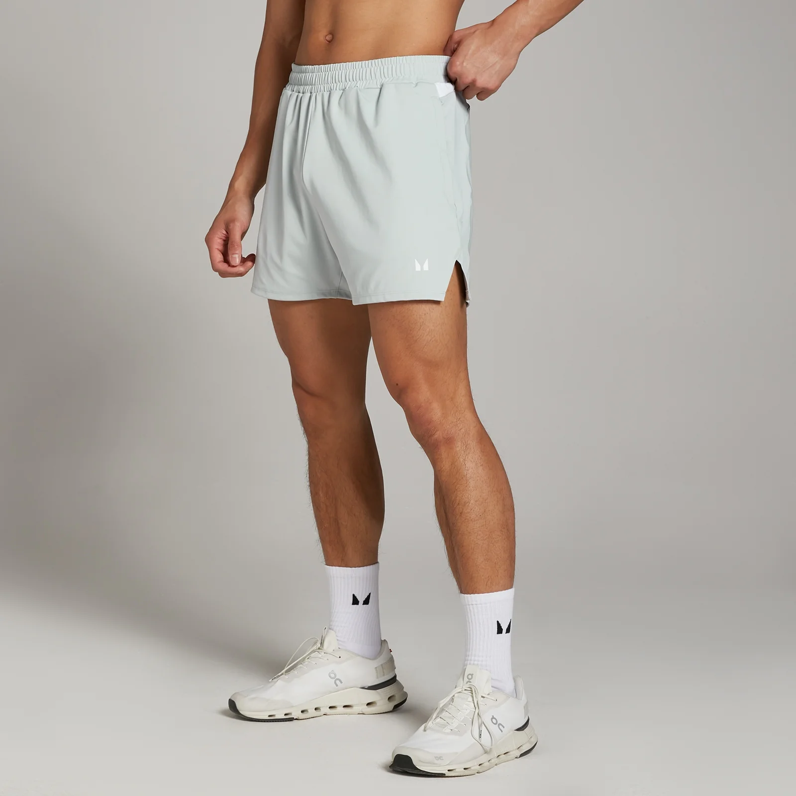 Pantaloncini sportivi da 13 cm MP Tempo da uomo - Blu pallido - XL Immagine 1