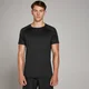 T-shirt sportiva in rilievo MP Tempo da uomo - Nera