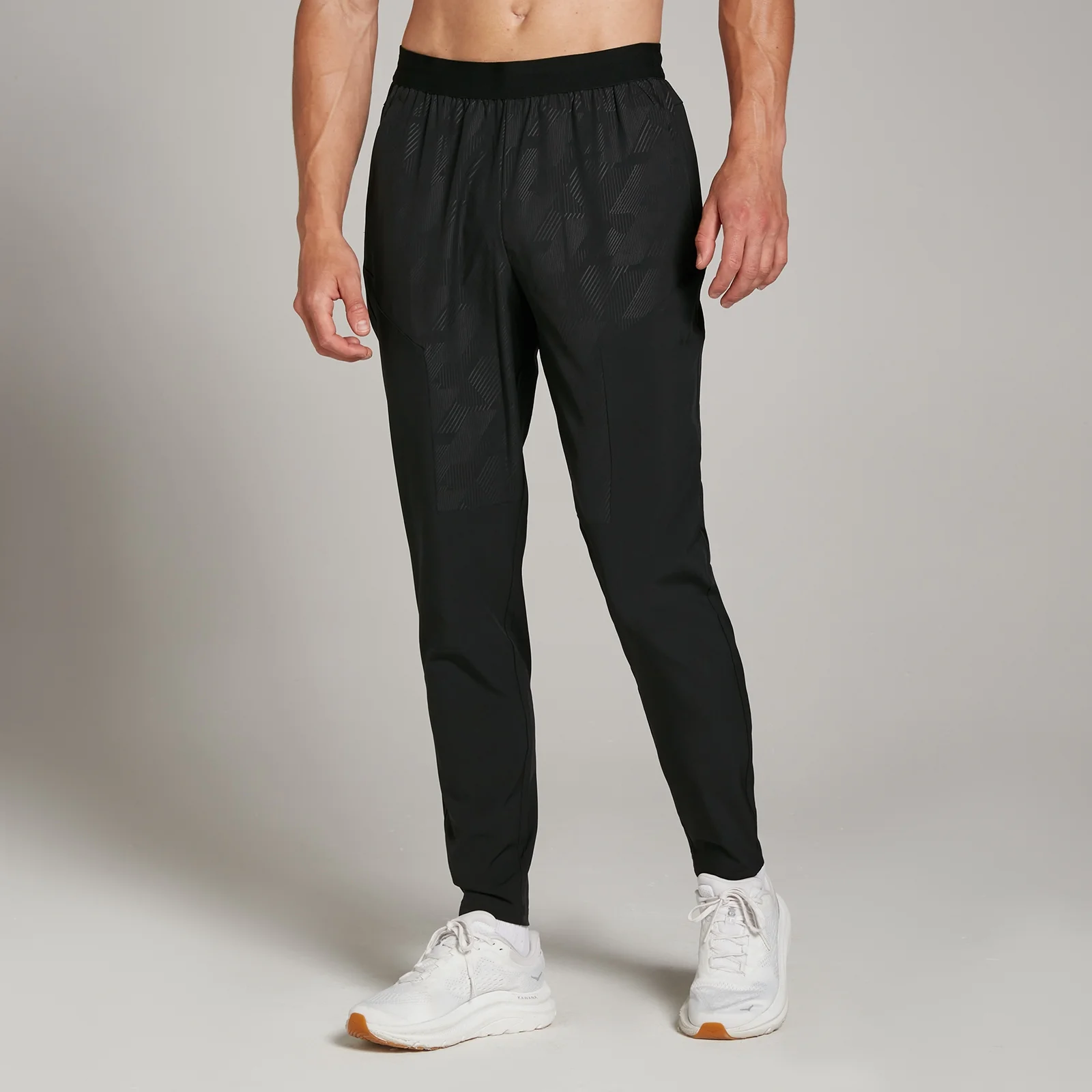 Pantaloni da jogging sportivi in rilievo MP Tempo da uomo - Neri - XS Immagine 1