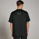 T-shirt sportiva oversize in mesh MP Tempo da uomo - Nera