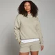 Felpa con cappuccio vestibilità oversize MP Basic da donna - Grigio nebbia